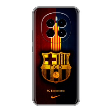 Силиконовый чехол на Honor Magic 7 с принтом Барселона Barcelona