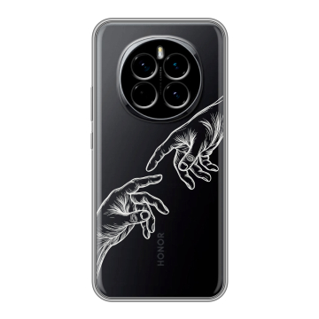 Силиконовый чехол на Honor Magic 7 с принтом Сотворение мира