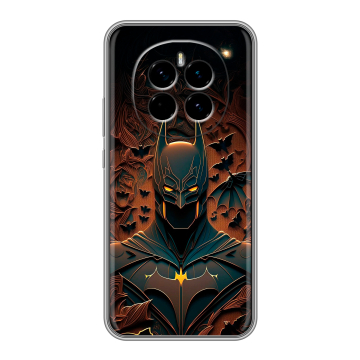 Силиконовый чехол на Honor Magic 7 с принтом Batman Бэтмен Силиконовый чехол на Honor Magic 7 с принтом Batman Бэтмен