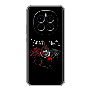 Силиконовый чехол на Honor Magic 7 с принтом Death note Тетрадь смерти