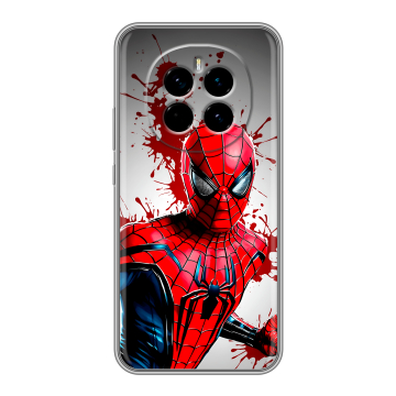 Силиконовый чехол на Honor Magic 7 с принтом Spiderman Человек паук