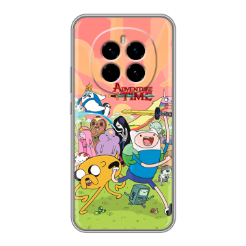 Силиконовый чехол на Honor Magic 7 с принтом Adventure time Время приключений Силиконовый чехол на Honor Magic 7 с принтом Adventure time Время приключений
