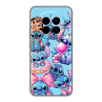 Силиконовый чехол на Honor Magic 7 с принтом Лило и Стич