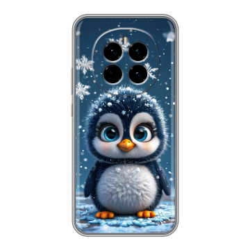 Силиконовый чехол на Honor Magic 7 с принтом Новый год