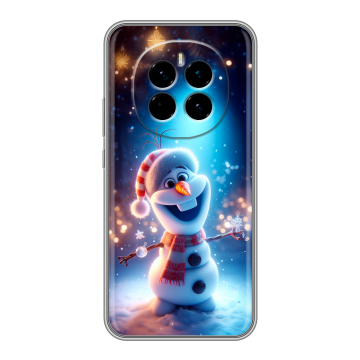 Силиконовый чехол на Honor Magic 7 с принтом Новый год
