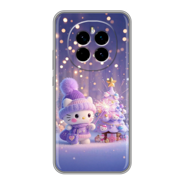 Силиконовый чехол на Honor Magic 7 с принтом Новый год Силиконовый чехол на Honor Magic 7 с принтом Новый год