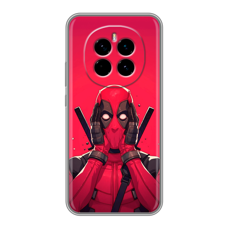 Силиконовый чехол на Honor Magic 7 с принтом Дедпул Deadpool Силиконовый чехол на Honor Magic 7 с принтом Дедпул Deadpool