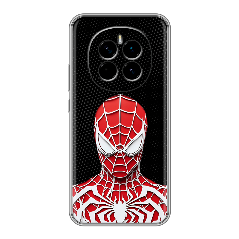 Силиконовый чехол на Honor Magic 7 с принтом человек паук spiderman Силиконовый чехол на Honor Magic 7 с принтом человек паук spiderman