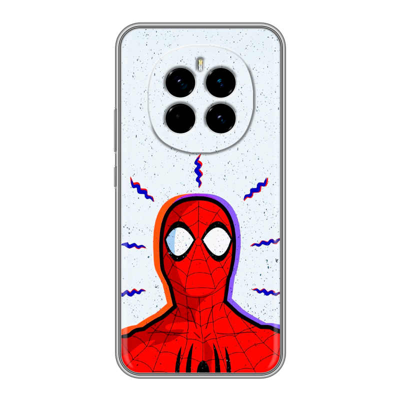 Силиконовый чехол на Honor Magic 7 с принтом Spiderman Человек паук Силиконовый чехол на Honor Magic 7 с принтом Spiderman Человек паук