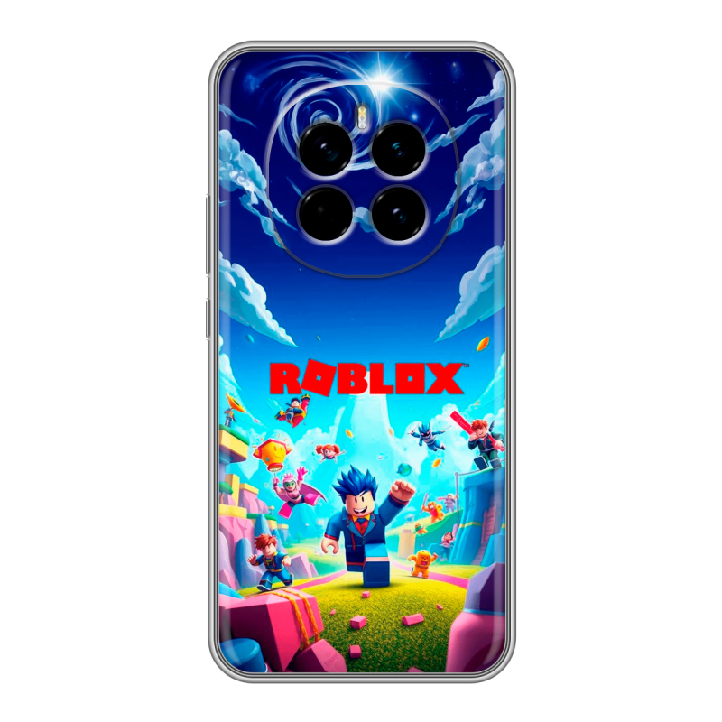Силиконовый чехол на Honor Magic 7 с принтом Roblox Роблокс Силиконовый чехол на Honor Magic 7 с принтом Roblox Роблокс