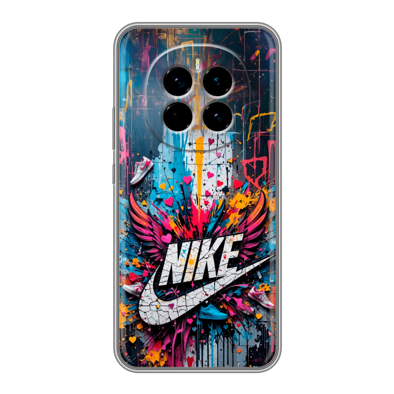 Силиконовый чехол на Honor Magic 7 с принтом Nike Найк Силиконовый чехол на Honor Magic 7 с принтом Nike Найк