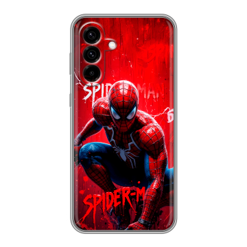 Силиконовый чехол на Samsung Galaxy A36 с принтом Spiderman Человек паук Силиконовый чехол на Samsung Galaxy A36 с принтом Spiderman Человек паук