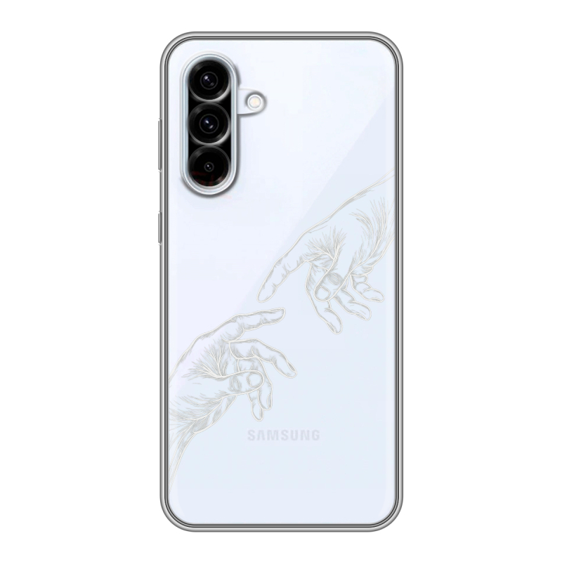 Силиконовый чехол на Samsung Galaxy A36 с принтом Сотворение мира Силиконовый чехол на Samsung Galaxy A36 с принтом Сотворение мира