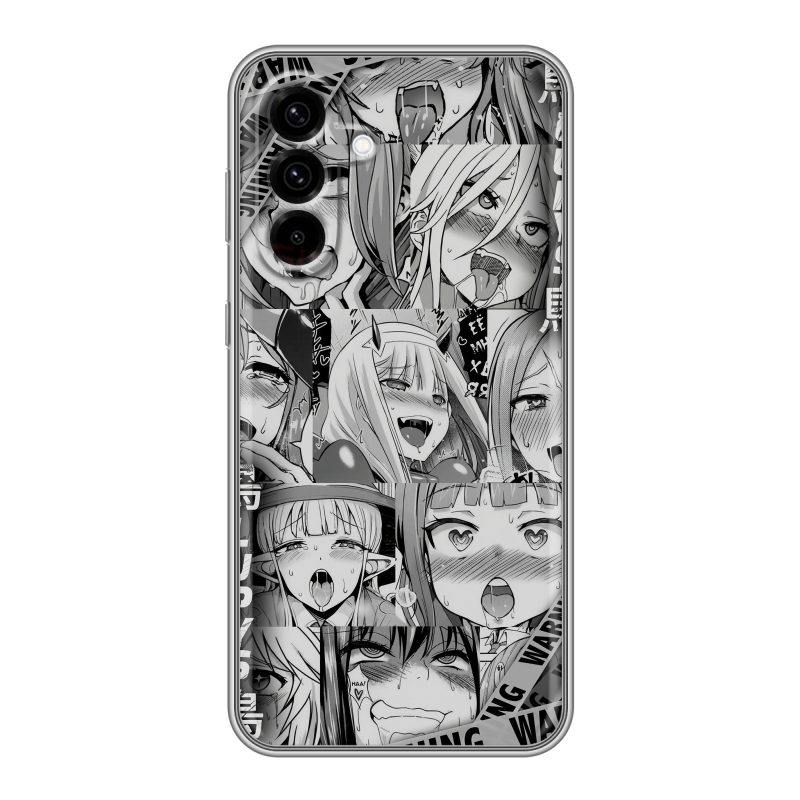 Силиконовый чехол на Samsung Galaxy A36 с принтом Ahegao Ахегао Аниме Силиконовый чехол на Samsung Galaxy A36 с принтом Ahegao Ахегао Аниме