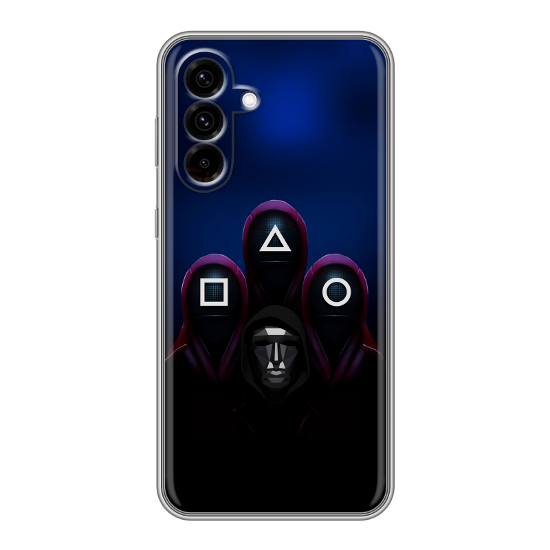 Силиконовый чехол на Samsung Galaxy A36 с принтом Игра Кальмара Силиконовый чехол на Samsung Galaxy A36 с принтом Игра Кальмара