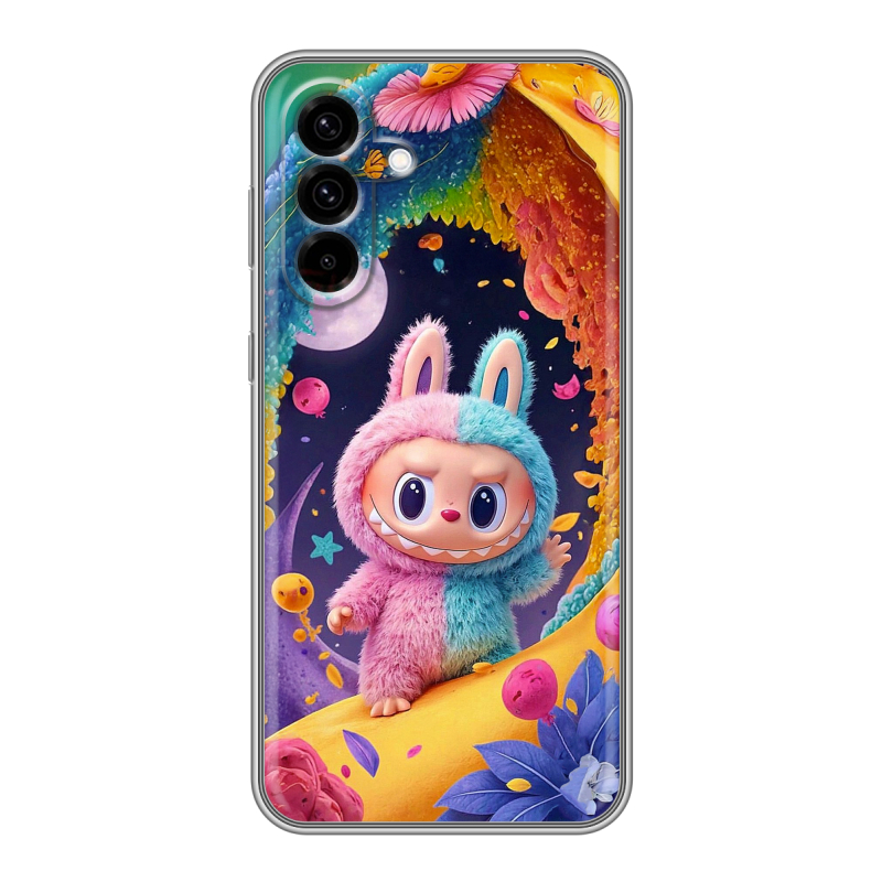 Силиконовый чехол на Samsung Galaxy A36 с принтом Labubu Лабубу Силиконовый чехол на Samsung Galaxy A36 с принтом Labubu Лабубу