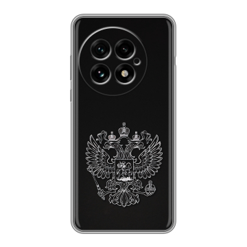 Силиконовый чехол на OnePlus 13 с принтом Герб России