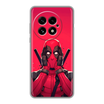 Силиконовый чехол на OnePlus 13 с принтом Дедпул Deadpool Силиконовый чехол на OnePlus 13 с принтом Дедпул Deadpool