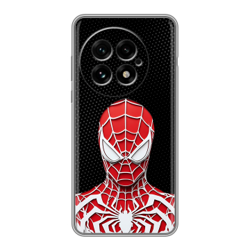 Силиконовый чехол на OnePlus 13 с принтом человек паук spiderman Силиконовый чехол на OnePlus 13 с принтом человек паук spiderman