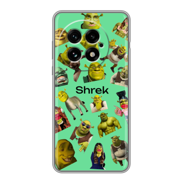 Силиконовый чехол на OnePlus 13 с принтом Шрек Shrek