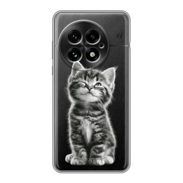 Силиконовый чехол на OnePlus 13 с принтом Котенок Силиконовый чехол на OnePlus 13 с принтом Котенок