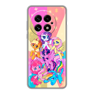 Силиконовый чехол на OnePlus 13 с принтом My little pony Дружба чудо Силиконовый чехол на OnePlus 13 с принтом My little pony Дружба чудо