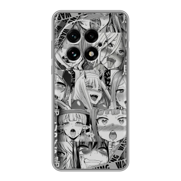 Силиконовый чехол на OnePlus 13 с принтом Ahegao Ахегао Аниме