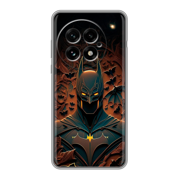 Силиконовый чехол на OnePlus 13 с принтом Batman Бэтмен