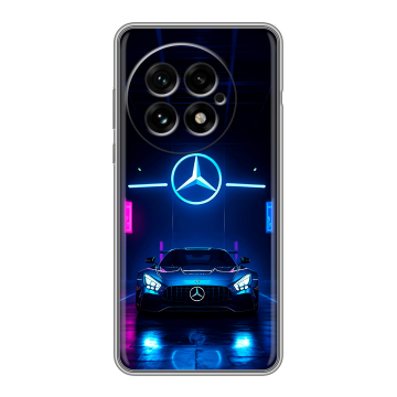 Силиконовый чехол на OnePlus 13 с принтом Mercedes Мерседес Силиконовый чехол на OnePlus 13 с принтом Mercedes Мерседес