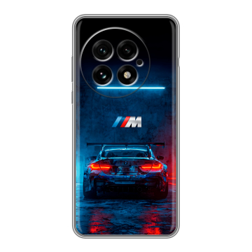 Силиконовый чехол на OnePlus 13 с принтом BMW БМВ