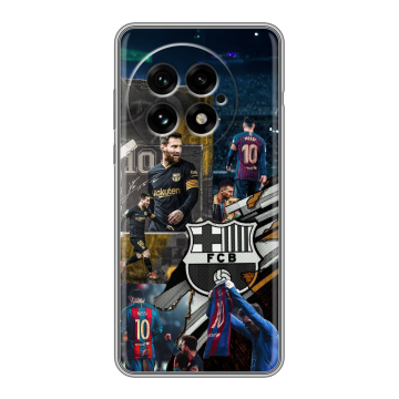 Силиконовый чехол на OnePlus 13 с принтом Messi Barcelona Силиконовый чехол на OnePlus 13 с принтом Messi Barcelona