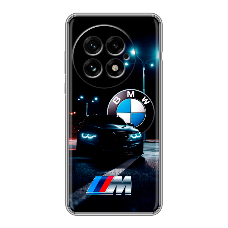 Силиконовый чехол на OnePlus 13 с принтом БМВ BMW Силиконовый чехол на OnePlus 13 с принтом БМВ BMW