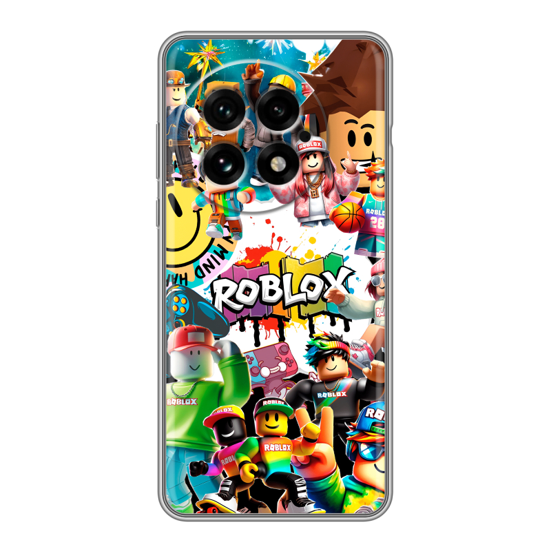 Силиконовый чехол на OnePlus 13 с принтом Roblox Роблокс Силиконовый чехол на OnePlus 13 с принтом Roblox Роблокс