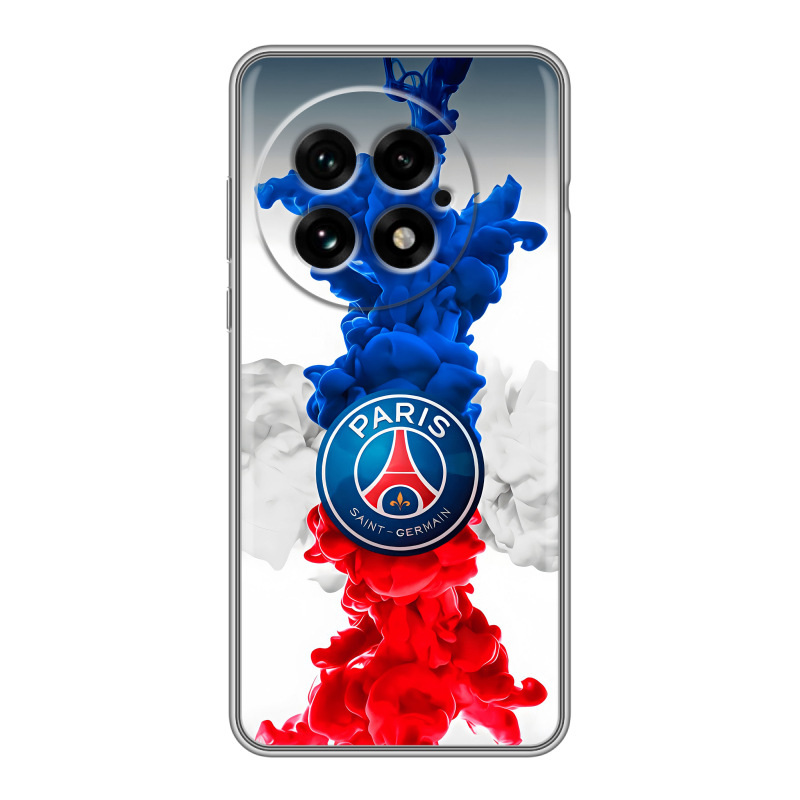 Силиконовый чехол на OnePlus 13 с принтом PSG ПСЖ Силиконовый чехол на OnePlus 13 с принтом PSG ПСЖ