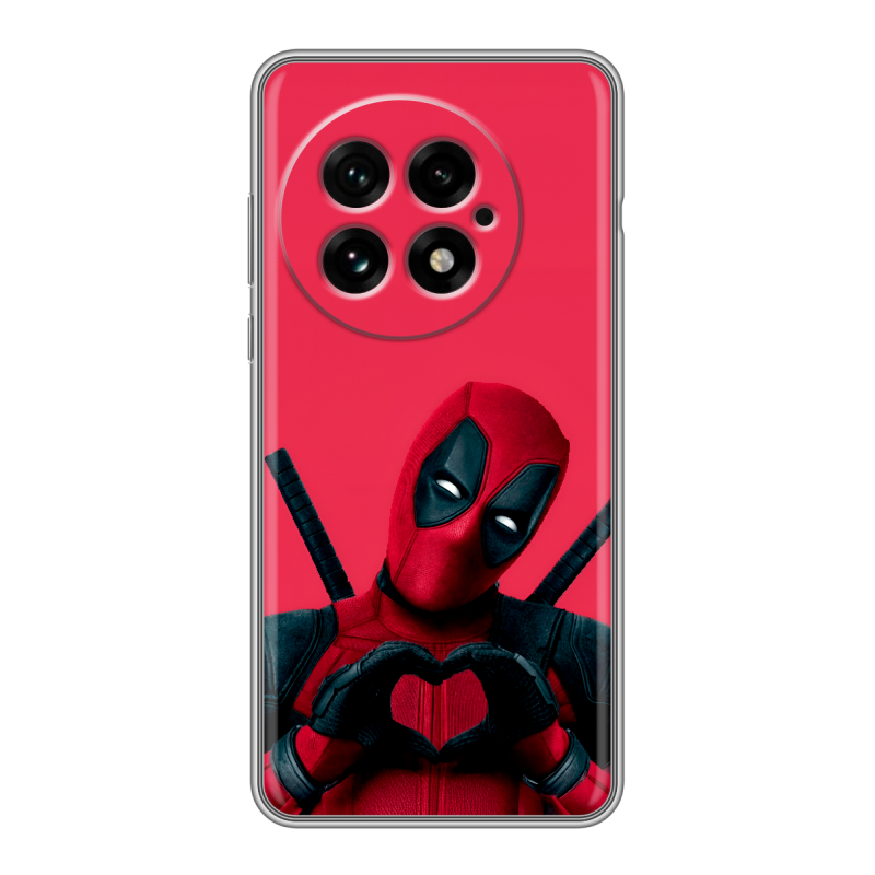 Силиконовый чехол на OnePlus 13 с принтом Дедпул Deadpool Силиконовый чехол на OnePlus 13 с принтом Дедпул Deadpool