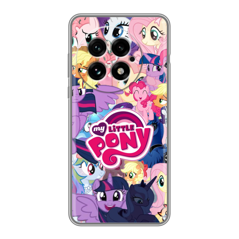Силиконовый чехол на OnePlus 13 с принтом My little pony Дружба чудо Силиконовый чехол на OnePlus 13 с принтом My little pony Дружба чудо