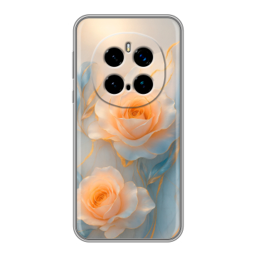 Силиконовый чехол на Honor Magic 7 Pro  с принтом Женский