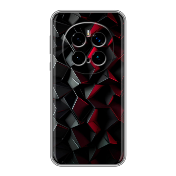 Силиконовый чехол на Honor Magic 7 Pro с принтом Абстракция