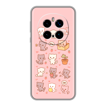 Силиконовый чехол на Honor Magic 7 Pro с принтом Hello Kitty Хелоу Кити Силиконовый чехол на Honor Magic 7 Pro с принтом Hello Kitty Хелоу Кити