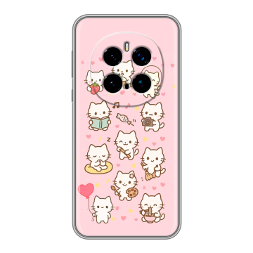 Силиконовый чехол на Honor Magic 7 Pro с принтом Hello Kitty Хелоу Кити