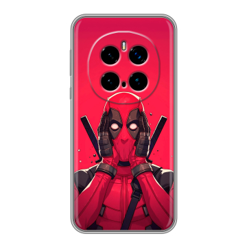 Силиконовый чехол на Honor Magic 7 Pro с принтом Дедпул Deadpool Силиконовый чехол на Honor Magic 7 Pro с принтом Дедпул Deadpool