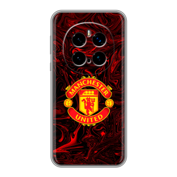 Силиконовый чехол на Honor Magic 7 Pro с принтом Manchester United