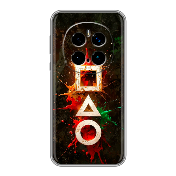 Силиконовый чехол на Honor Magic 7 Pro с принтом Squid Game Игра кальмара