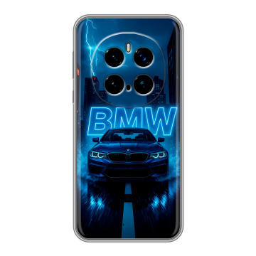 Силиконовый чехол на Honor Magic 7 Pro с принтом BMW БМВ