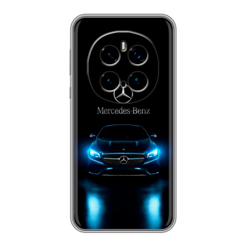 Силиконовый чехол на Honor Magic 7 Pro с принтом Mercedes Мерседес Силиконовый чехол на Honor Magic 7 Pro с принтом Mercedes Мерседес