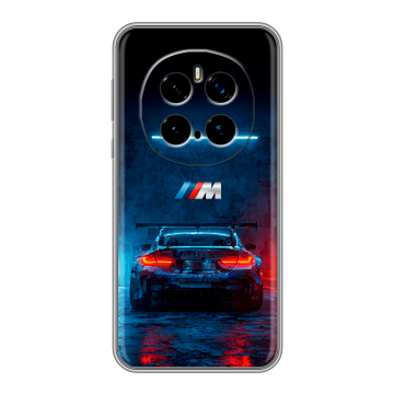 Силиконовый чехол на Honor Magic 7 Pro с принтом BMW БМВ