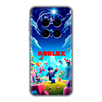 Силиконовый чехол на Honor Magic 7 Pro с принтом Roblox Роблокс Силиконовый чехол на Honor Magic 7 Pro с принтом Roblox Роблокс