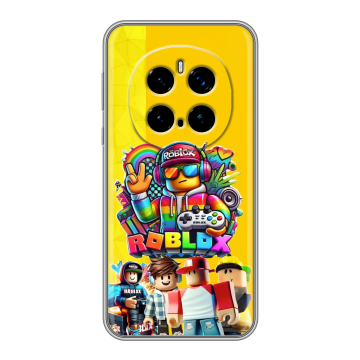 Силиконовый чехол на Honor Magic 7 Pro с принтом Roblox Роблокс