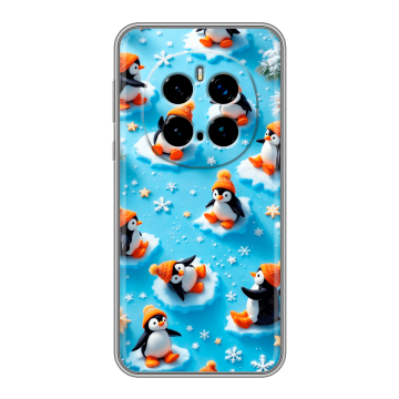Силиконовый чехол на Honor Magic 7 Pro с принтом Новый год