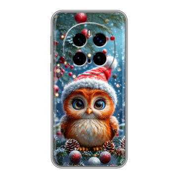 Силиконовый чехол на Honor Magic 7 Pro с принтом Новый год